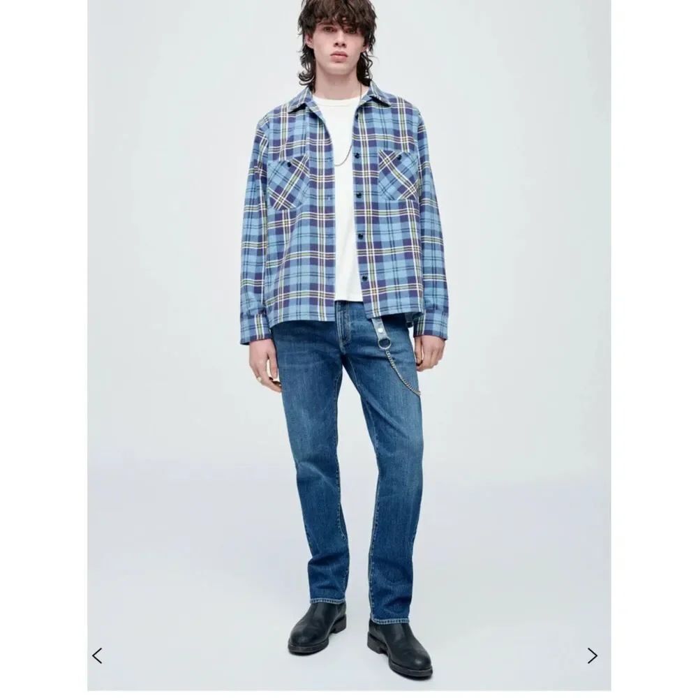 $285Re/Done Men’s 60’s Slim denim jeans